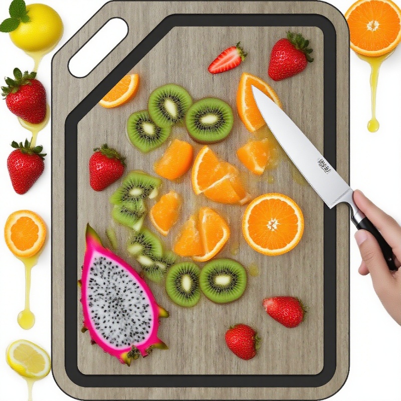 End Grain Cutting Board Scene Display