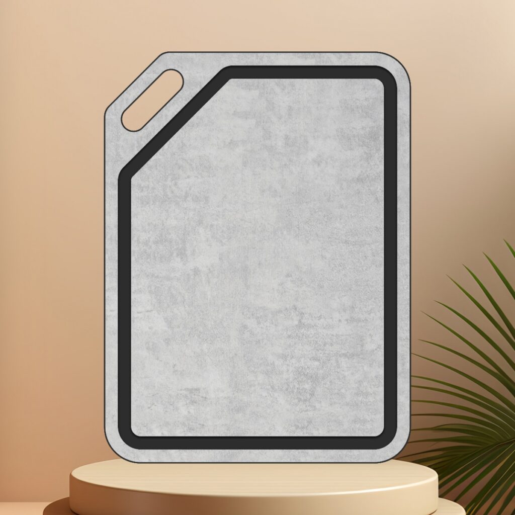 End Grain Cutting Board: Extra Thick, Deep Juice Groove, Eco Material