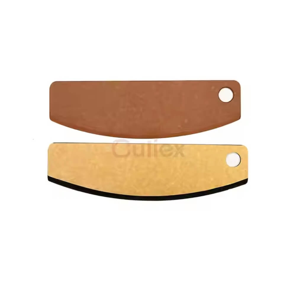 Custom Wood Fiber Pizza Cutter - For Home & Restaurant Use