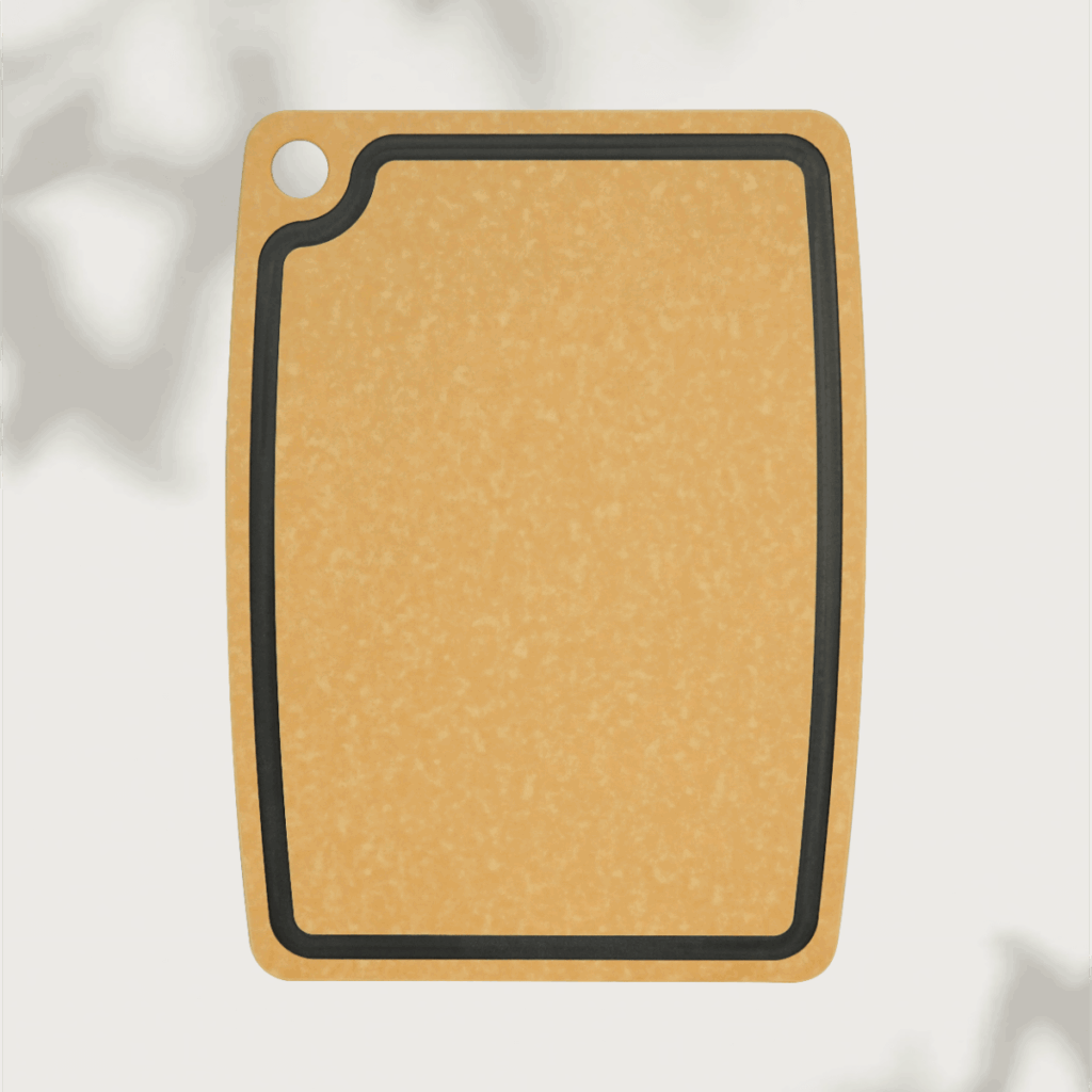 Custom Wood Fiber Cutting Board, Non-Slip w/Juice Groove, Easy-Clean