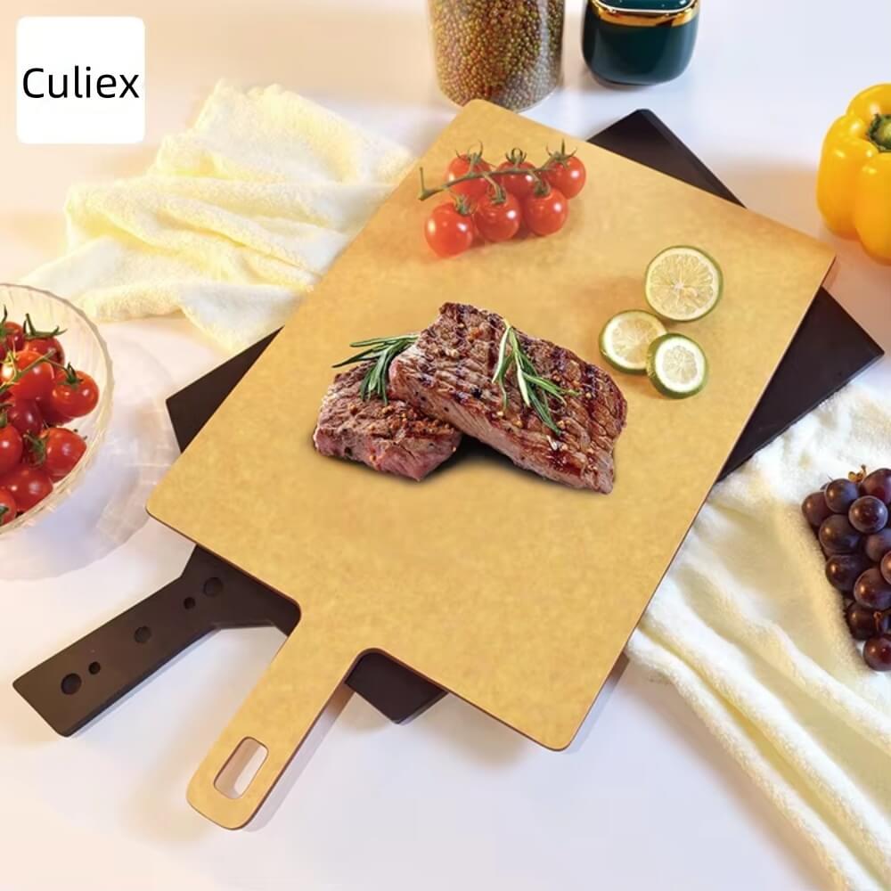 Culiex Eco Wood Fiber Cutting Board for Kitchen & Camping